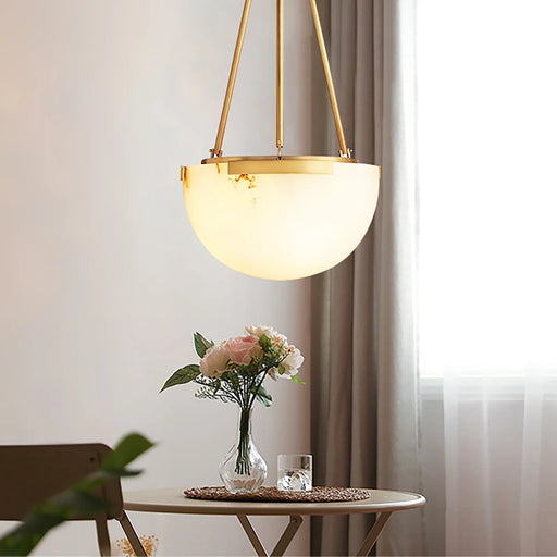 Semicircular Istar Alabaster Chandelier - Sweatfully