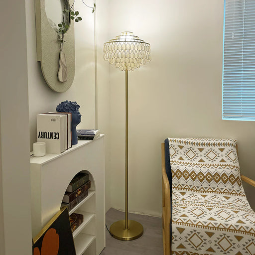 Shell Teardrops Floor Lamp - Sweatfully