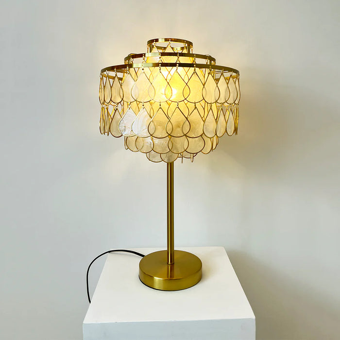 Shell Teardrops Table Lamp - Sweatfully