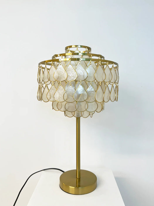 Shell Teardrops Table Lamp - Sweatfully