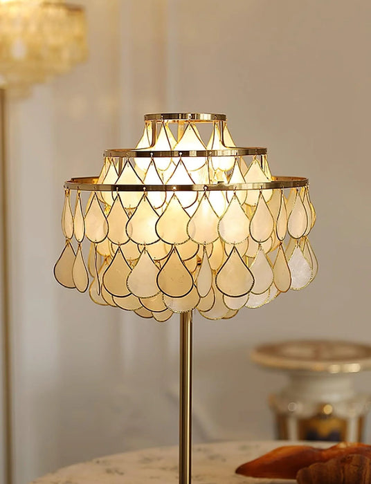 Shell Teardrops Table Lamp - Sweatfully