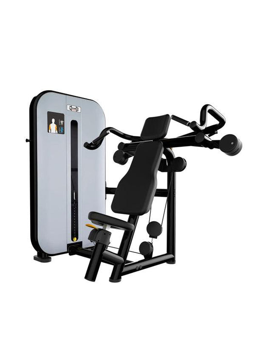 Vogue Shoulder Press - Muscle D Fitness - Adjustable Seat - Pin Selectorized - Delt Workout - Sweatfully