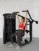 Elite Selectorized Shoulder Press - Muscle D Fitness - Commercial Adjustable Seated Pin Selectorized Shoulder Press Traps Shoulder Workout - Sweatfully
