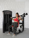 Elite Selectorized Shoulder Press - Muscle D Fitness - Commercial Adjustable Seated Pin Selectorized Shoulder Press Traps Shoulder Workout - Sweatfully