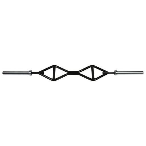 TGrip Pro Series Single Handle Olympic Bar (Rotating Ends) - Multi Grip - Strength Training - Football - Swiss - Neutral - Sweatfully