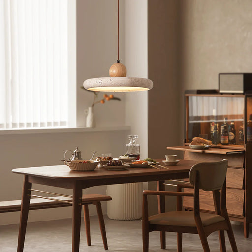 Siyane Travertine Pendant Lamp - Sweatfully