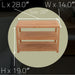Savannah Natural Teak Shower and Spa/Bathroom/Outdoor - Storage Bench with Shelves- 28" or 40" - Sweatfully