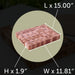 Adobe Checkered Teak Cutting Board - 15" - Sweatfully