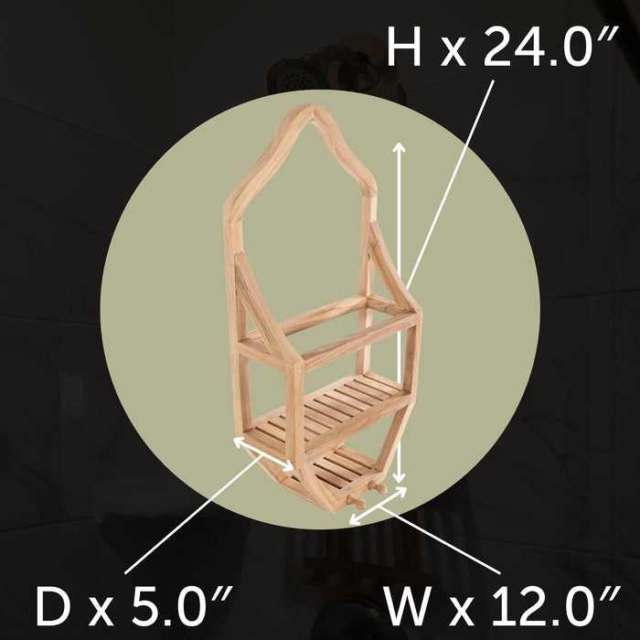 Tulum Natural Shower Caddy - Sweatfully