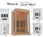 3 Person Home Infrared Sauna | Medical 5™ - Sweatfully