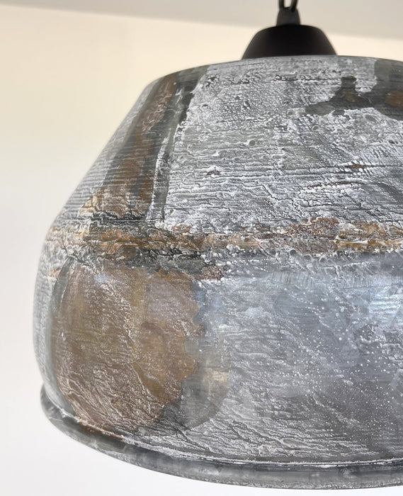 Rustic Bucket Chain Ceiling Light - Sweatfully