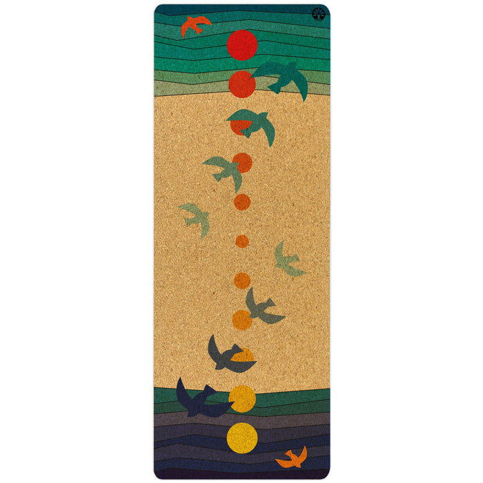 Solar and Lunar Original Cork Yoga Mat - Sweatfully