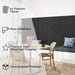 94.5" x 5.5" Solid Pine Wall Panels (4 Panels Per Box) - Sweatfully