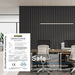 94.5" x 5.5" Solid Pine Wall Panels (4 Panels Per Box) - Sweatfully