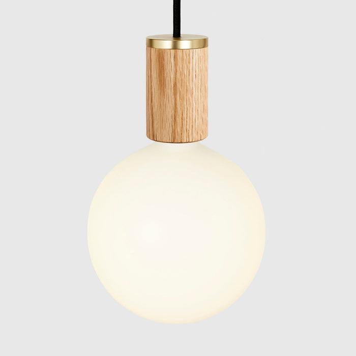 Nine Pendant in Oak + Sphere IV - Sweatfully