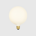 Bower Pendant Light Medium in Oyster White + Sphere IV - Sweatfully