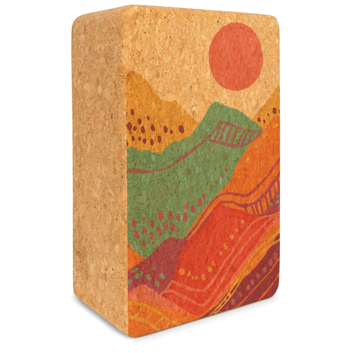 Spirit Rising Cork Yoga Block - Sweatfully