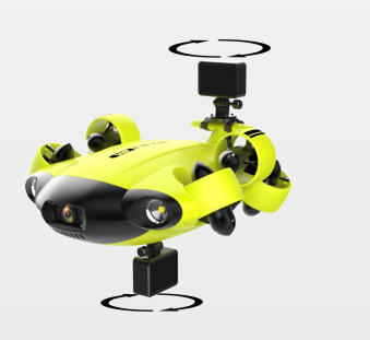 Qysea V6-Series Go-Pro Mount - Sweatfully