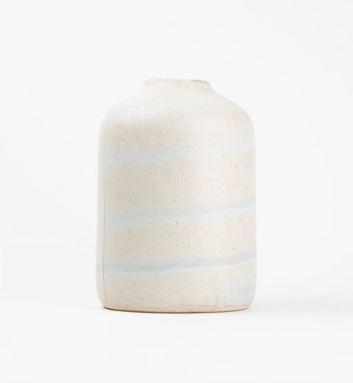 Stoneware Vase, Reactive Glaze - Sweatfully