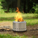Stainless Steel Wood Burning Smokeless Outdoor Fire Pit - Sweatfully