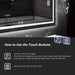 Standard Center Glow LED Bathroom Mirror - Sweatfully