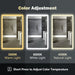 Standard Edge Glow LED Bathroom Mirror - Sweatfully