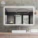 Standard Sleek Backlit LED Bathroom Mirror - Sweatfully