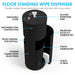 Wipex Premium Matte Floor Dispenser for Bulk Gym Wipes | Stainless Steel | Free Standing Model - Sweatfully