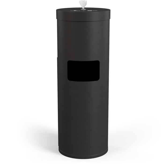 Wipex Premium Matte Floor Dispenser for Bulk Gym Wipes | Stainless Steel | Free Standing Model - Sweatfully