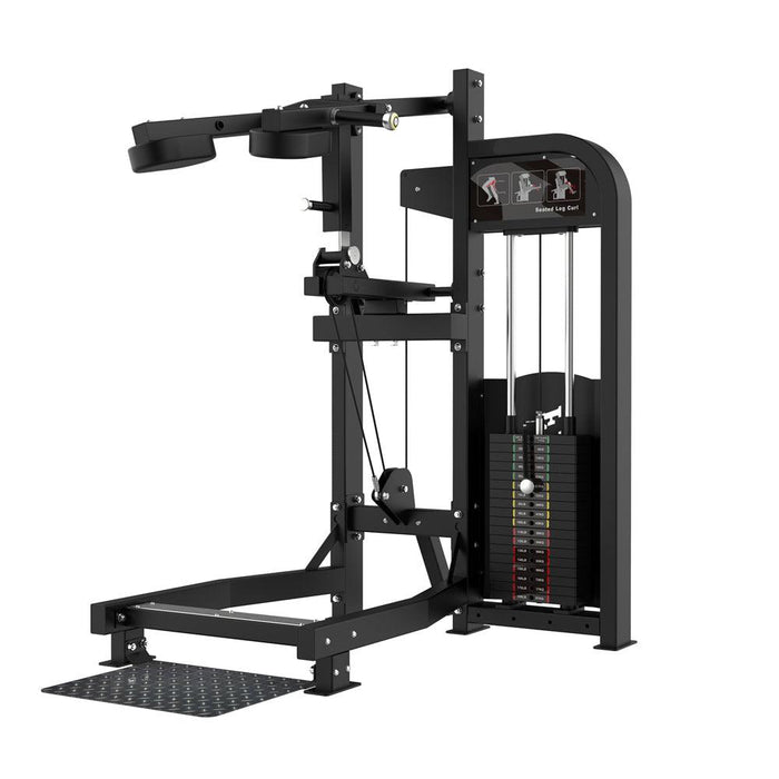 Excel Standing Calf - Muscle D Fitness - Selectorized Foot Extension - Sweatfully