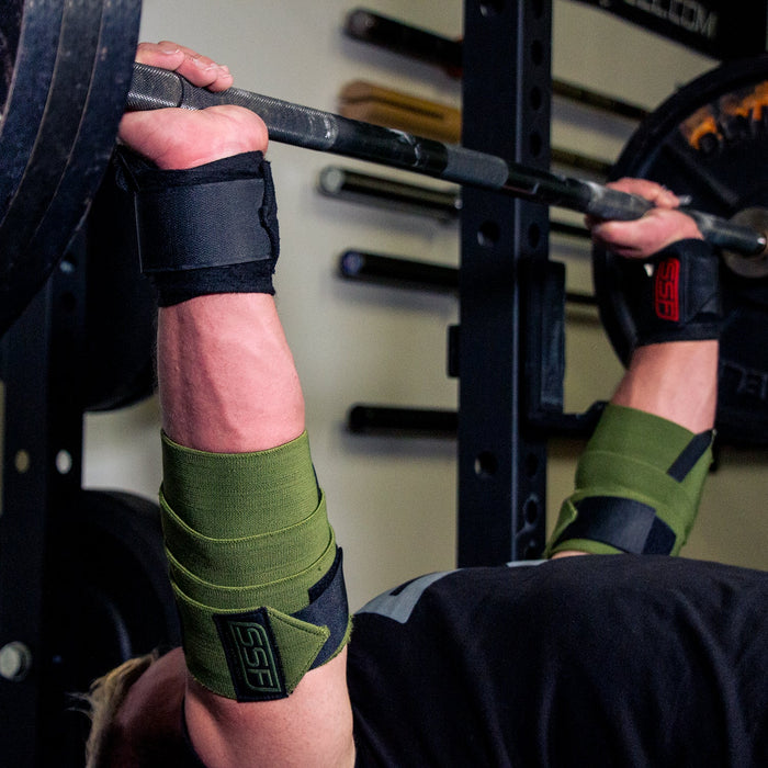 Stiff Elbow Wraps 120 CM (Pair) - Sweatfully