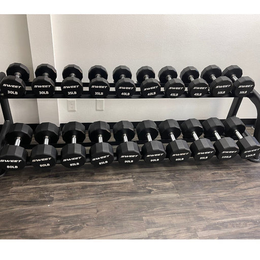 Sweet Dumbbell Set 5-100 lb (Rack sold seperately) - Sweatfully