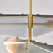 Sycamore Chandelier 3 Tiers in Dawn Grey - Sweatfully
