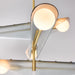 Sycamore Chandelier 3 Tiers in Dawn Grey - Sweatfully
