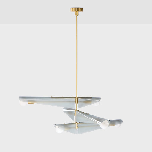 Sycamore Chandelier 3 Tiers in Dawn Grey - Sweatfully