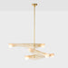 Sycamore Chandelier 3 Tiers in Dusk Pink - Sweatfully