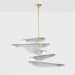 Sycamore Chandelier 5 Tiers in Dawn Grey - Sweatfully