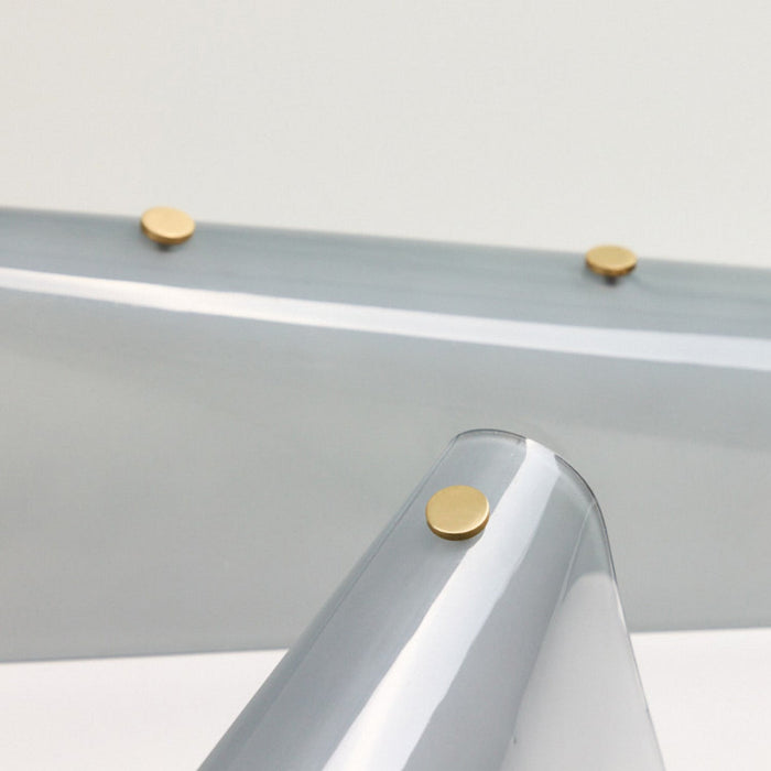 Sycamore Chandelier 5 Tiers in Dawn Grey - Sweatfully