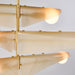 Sycamore Chandelier 3 Tiers in Dusk Pink - Sweatfully