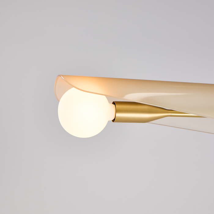Sycamore Chandelier 3 Tiers in Dusk Pink - Sweatfully