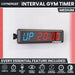Synergee Programmable Interval Gym Timer - Sweatfully