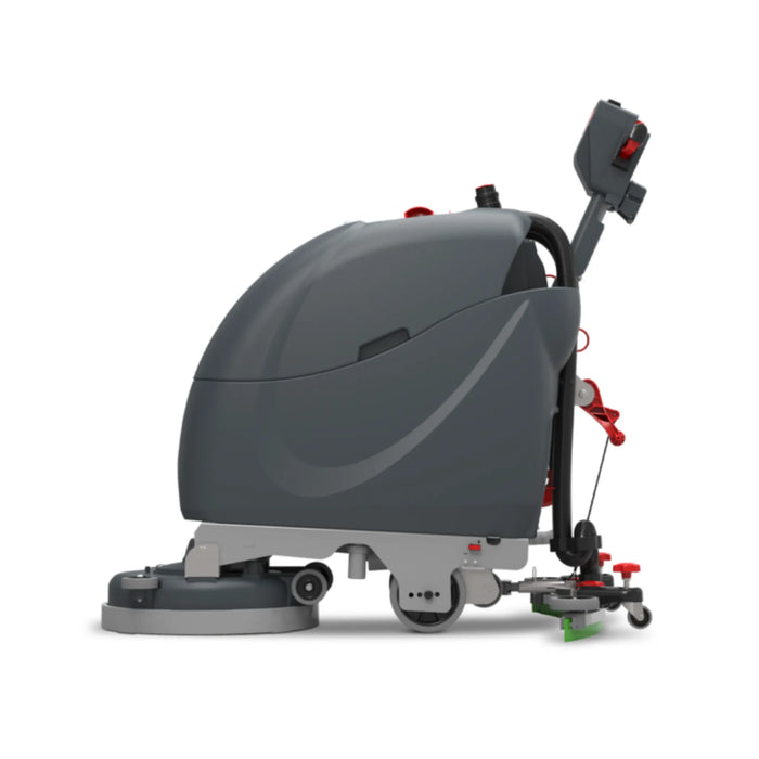 NaceCare TBL 1120/100 Cordless Walk Behind Scrubber – 20", 2 Batteries Included - Sweatfully