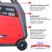 4500 Watt Inverter Generator Electronic Fuel Injection EFI Super Quiet Portable Gas Power Professional Use - Sweatfully