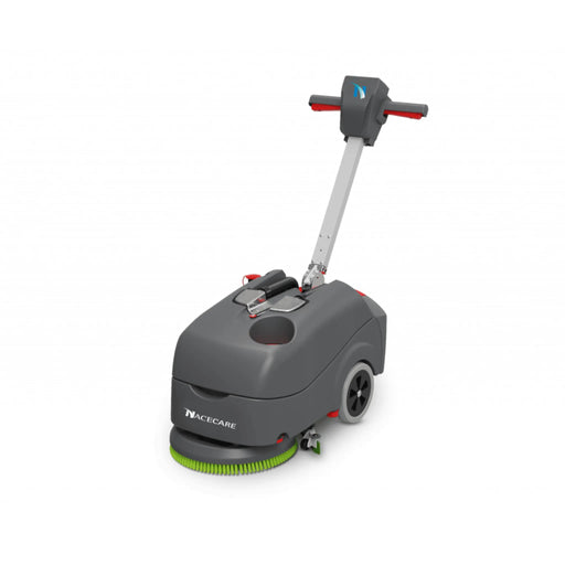 NaceCare 16″ Compact Floor Scrubber with Pad Driver - Sweatfully