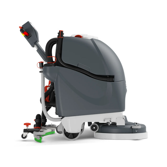 NaceCare TGB 817NX Battery Walk Behind Scrubber – 17" Pad Assist, NX300 System - Sweatfully
