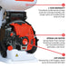 4 Gal Motorized Fertilizer Spreader Broadcast Lawn Seed Ice Melt Salt - Sweatfully