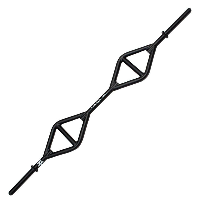 TGrip Club Strength Bar (Black) - Multi Grip - Functional Training - Football - Swiss - Neutral - Sweatfully