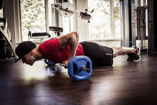 TGrip Club Strength Bar (Black) - Multi Grip - Functional Training - Football - Swiss - Neutral - Sweatfully