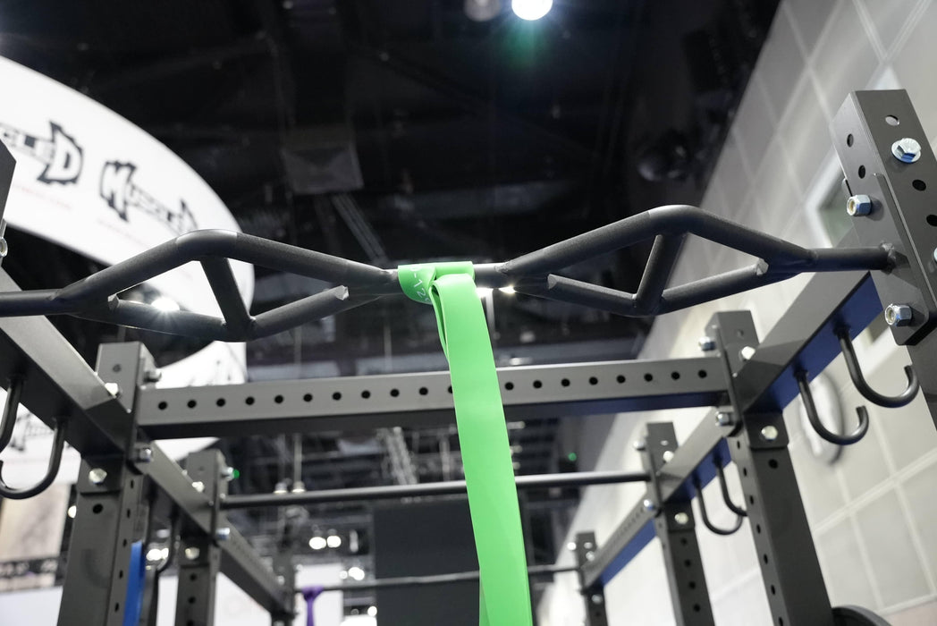 TGrip Commercial Squat Stand - 3x3 Steel - Functional Multi-Grip Pull-Up - Bar & Plate Storage - J-Hooks - Sweatfully