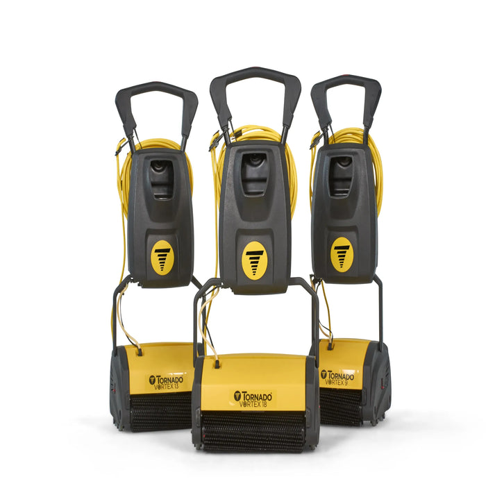 Tornado Vortex 18 Multi-Surface Scrubber - Sweatfully